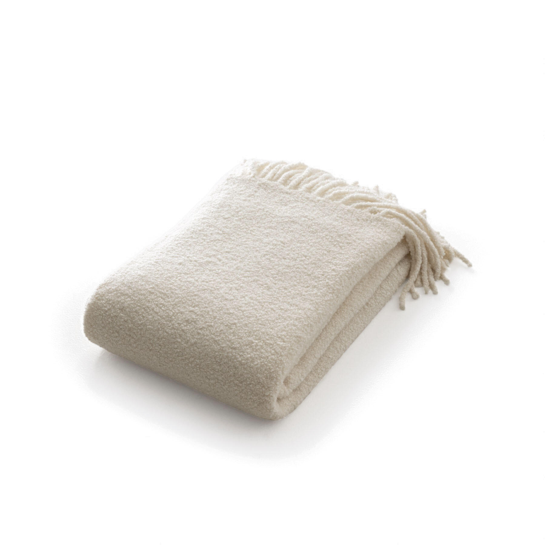 Cashmere Silk Super Luxe Boucle Throw