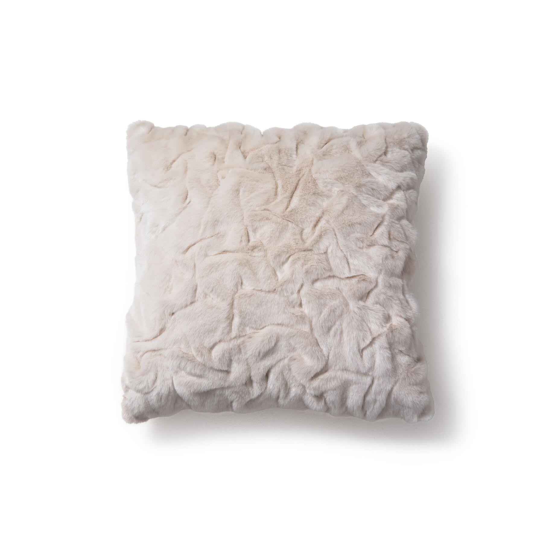 Faux Pleated Pillow