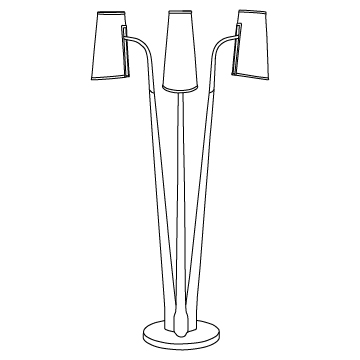 Swan Floor Lamp
