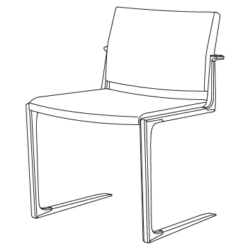 Shadow Dining Chair 22-75 Inch