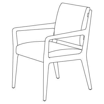 Cote Dining Arm Chair