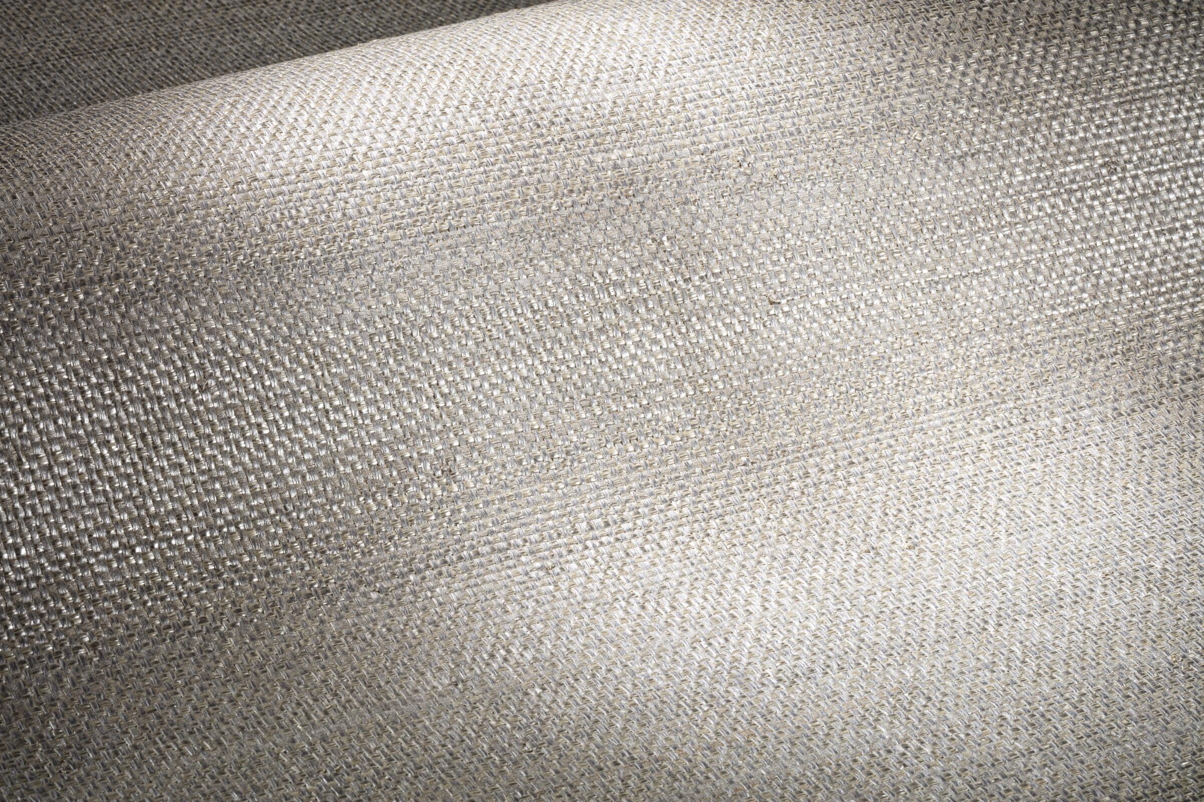 Raffia Weave Soft Silver Detail