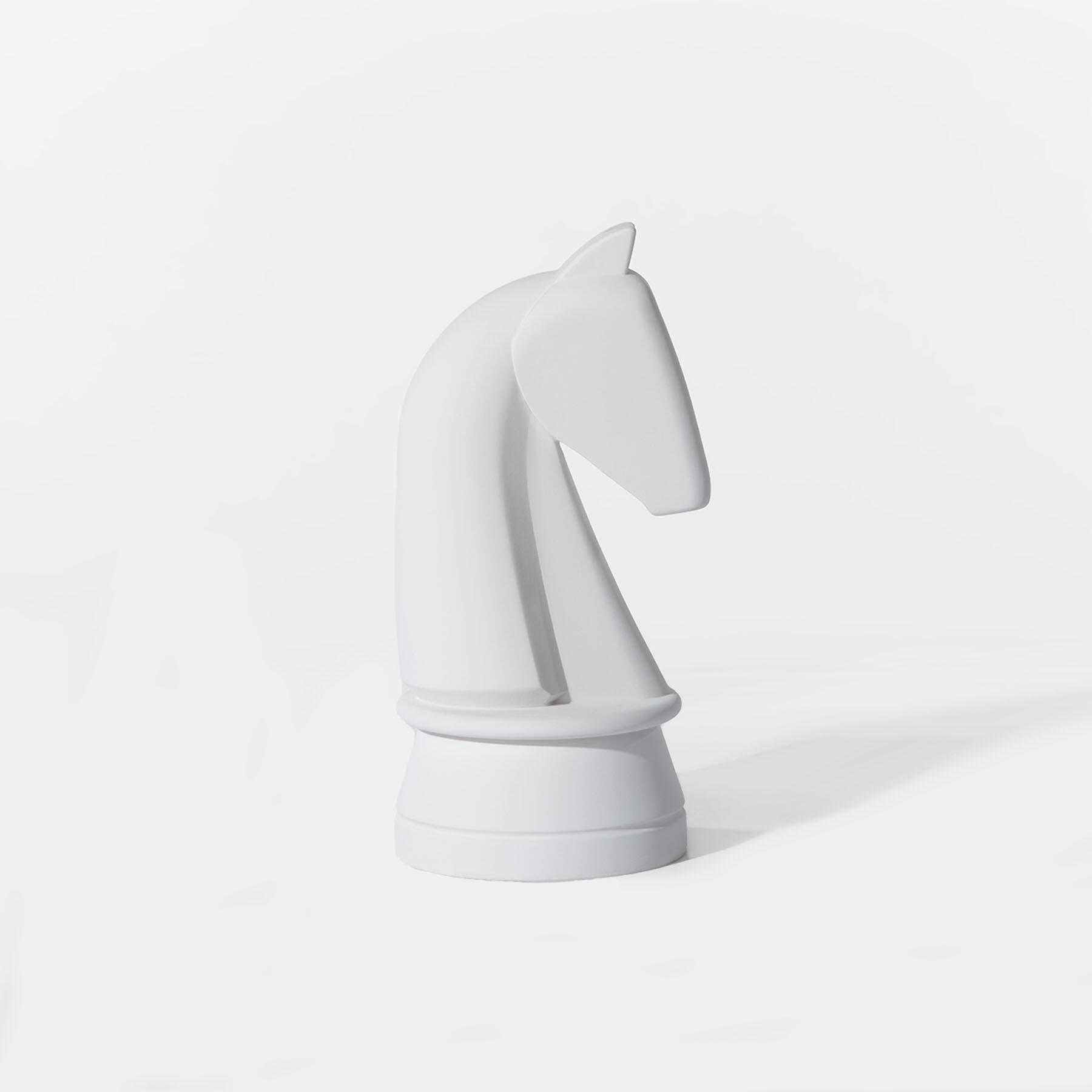 Chess Pieces, Knight, White