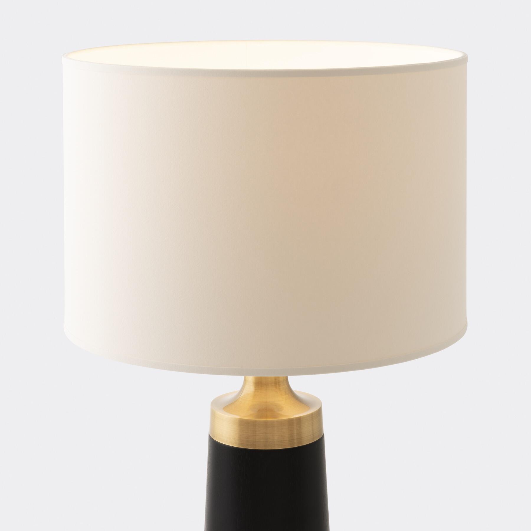 Summit Table Lamp, Golden Bronze, Aquarelle Shade