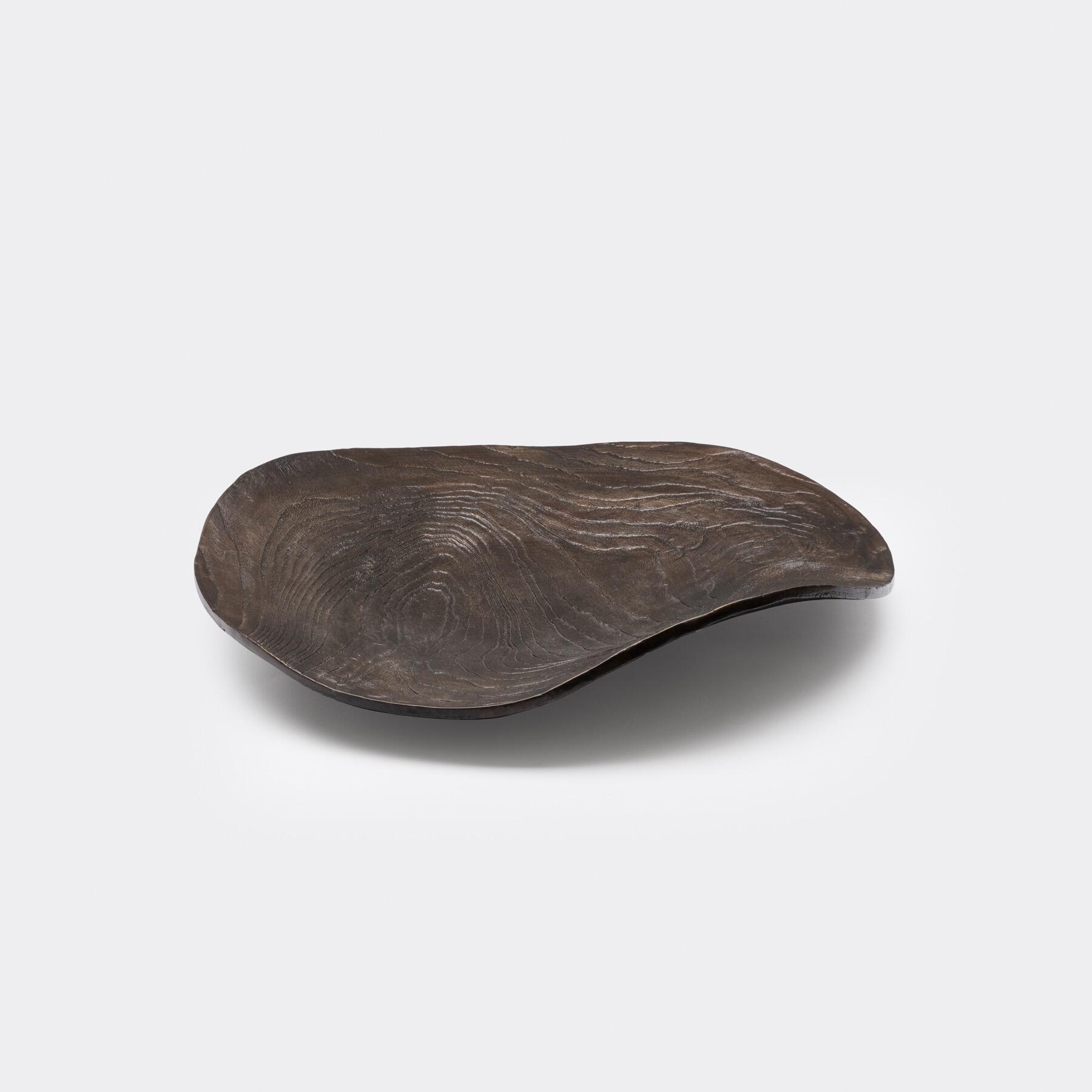 Willow Platter, Matte Antiqued Bronze