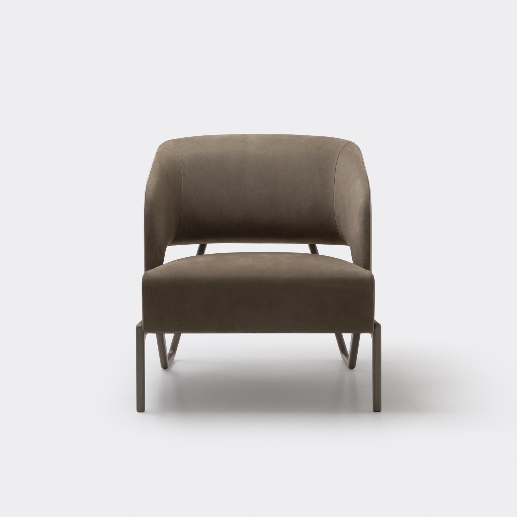 Tubac Lounge Chair, Paris Matte, Made in the Suede: Moleskin, Lustro: Natural State