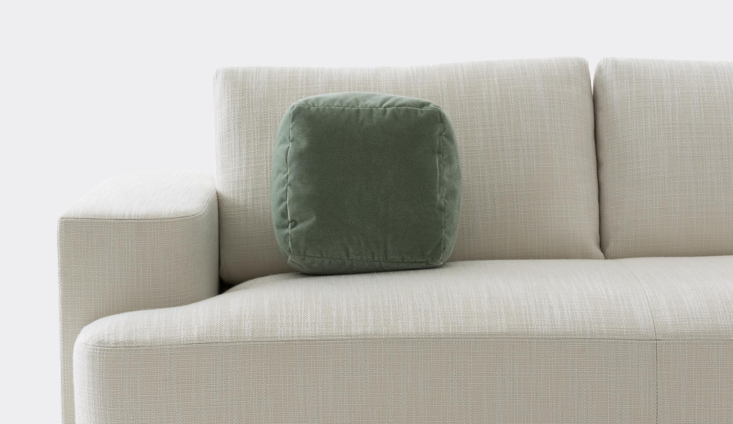 Cube Pillow, 10 in, Cloud Nine: Mint
