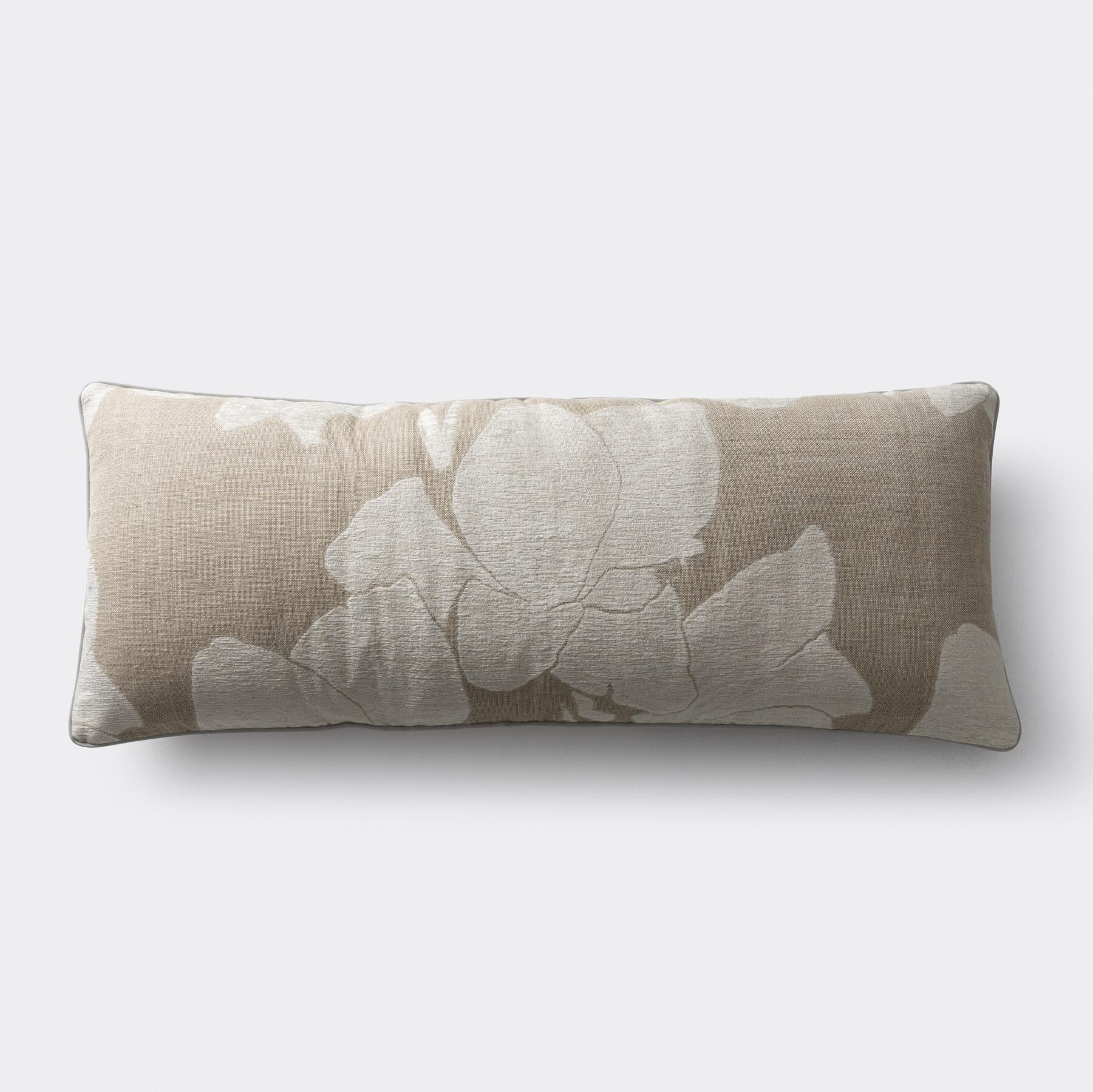 Throw Pillow, 14 x 36 in, Botanica: Natural