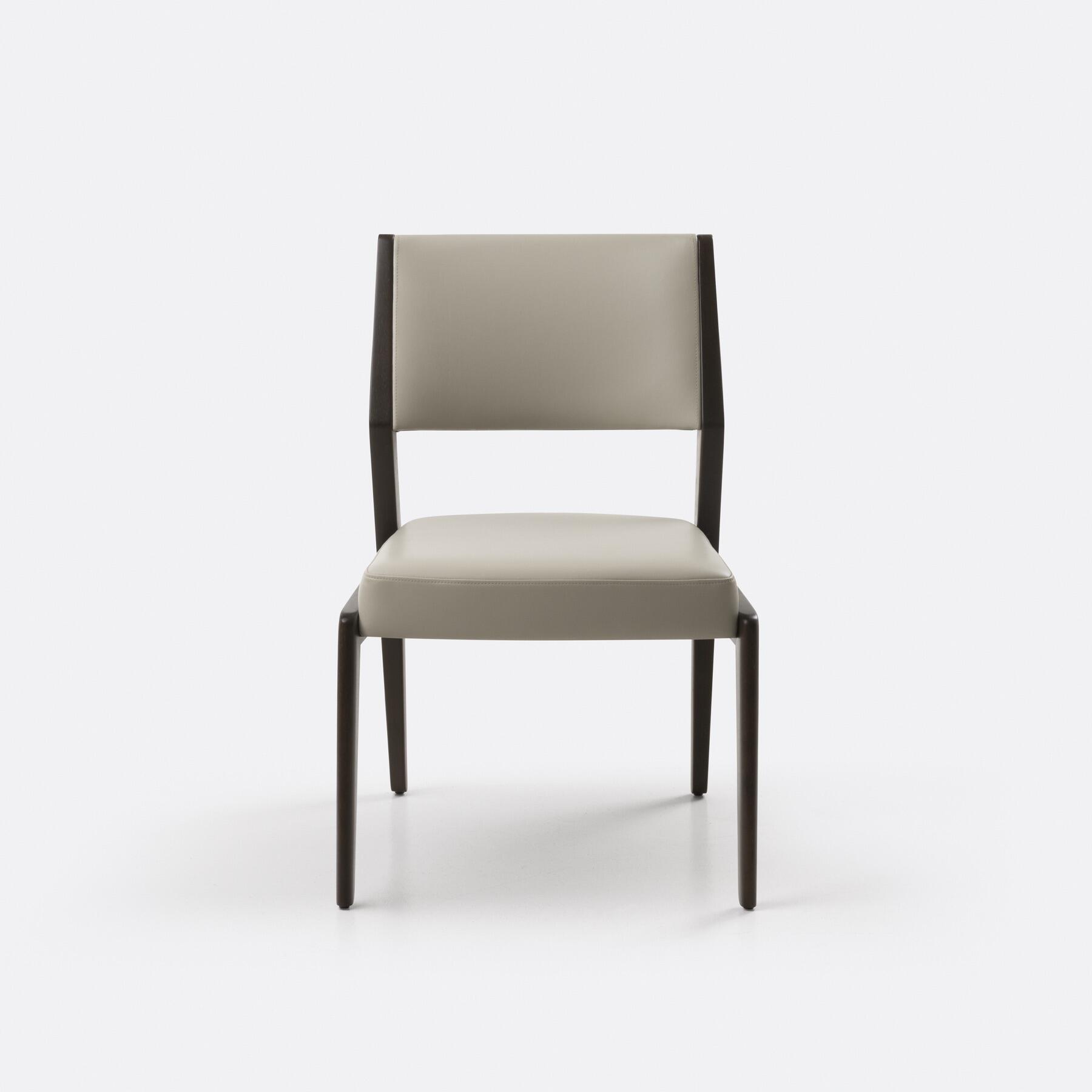 Roswell Dining Side Chair, Walnut Puma, Milano: Perfect Stone