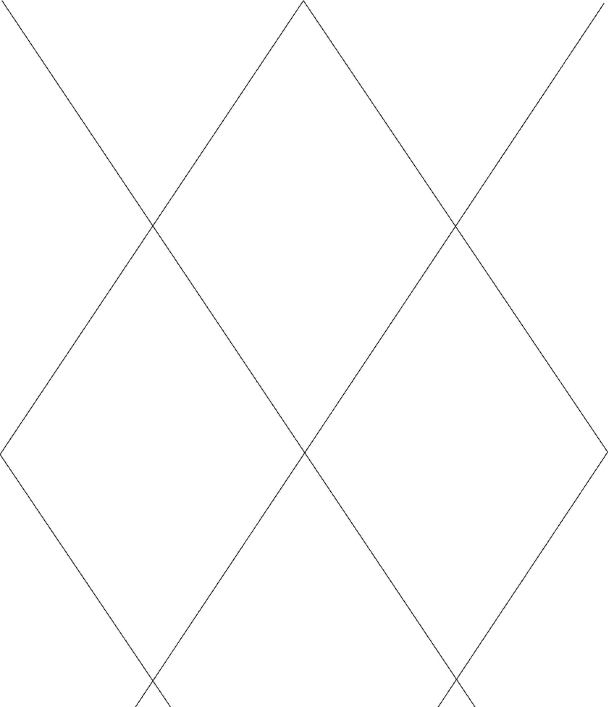Moroccan Diamond Pattern Diagram