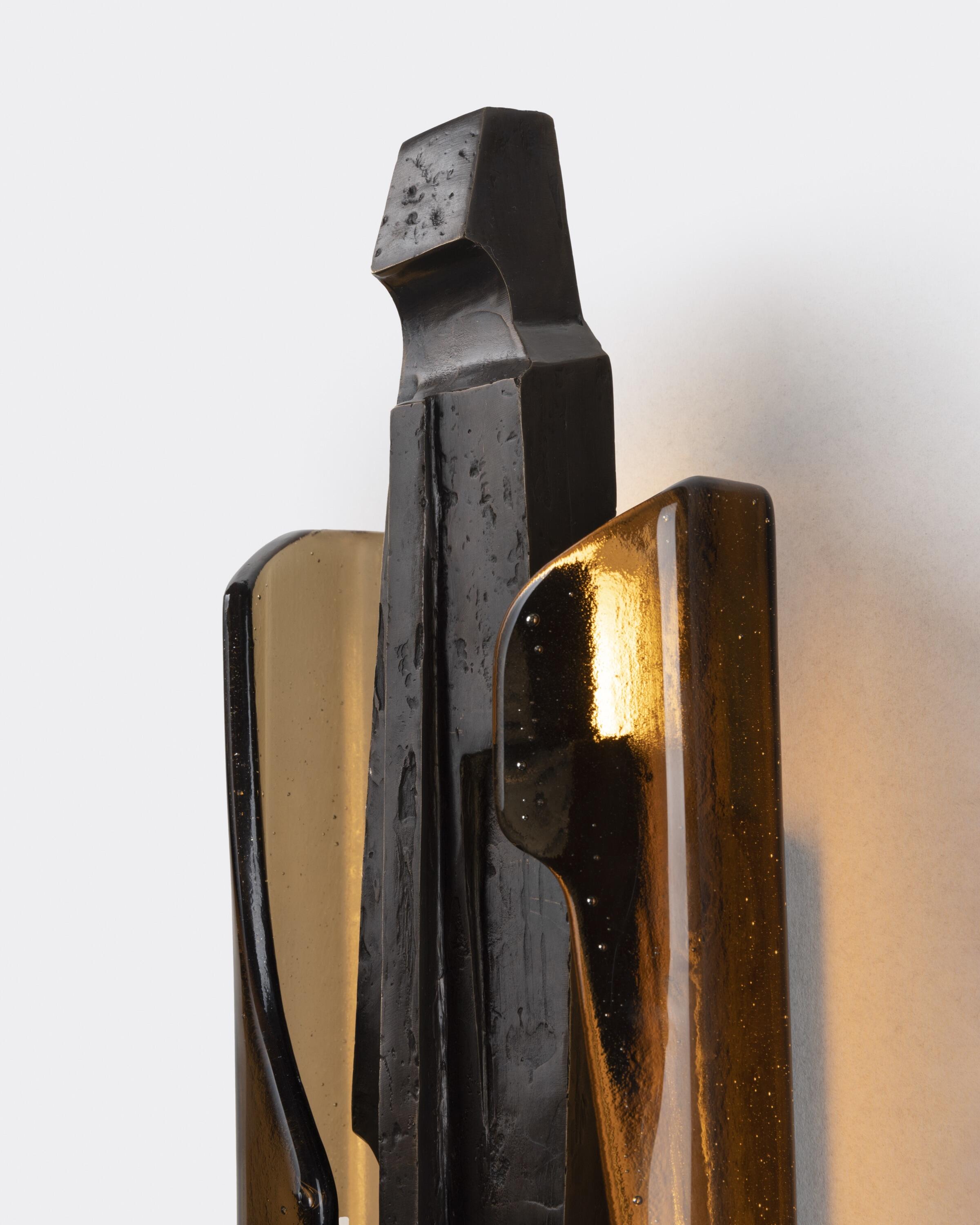 Cyril Sconce, Medium Bronze, Bronze Glass