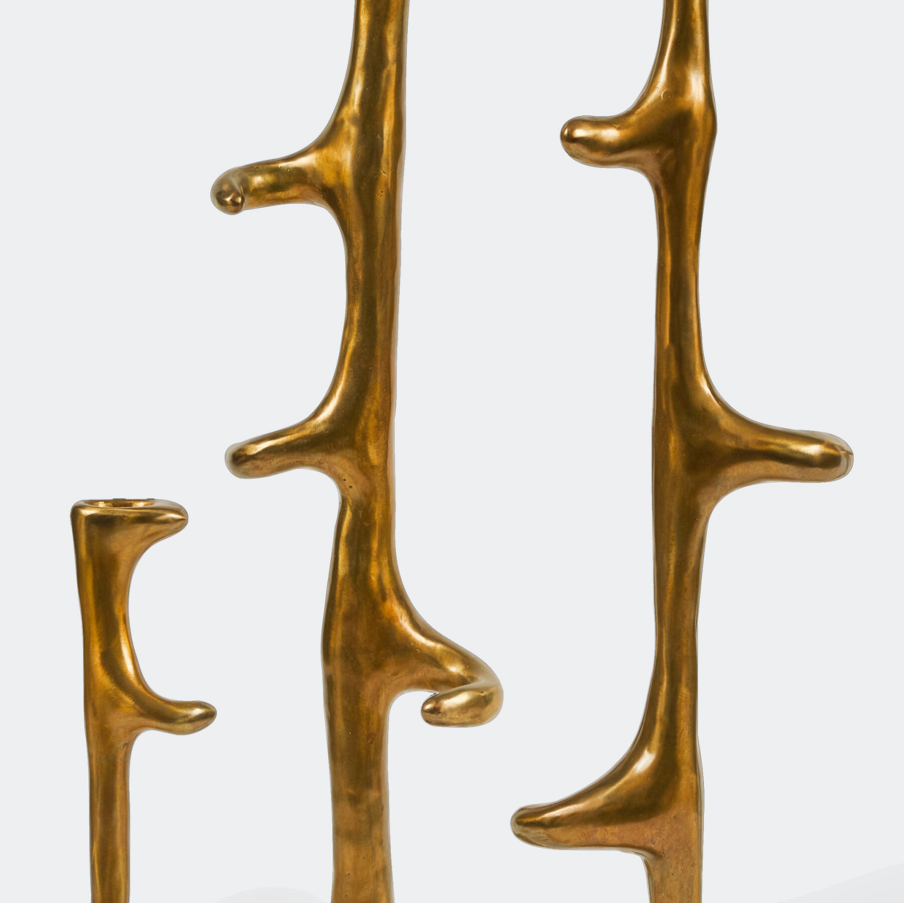 Sindra Candlestick, Golden Bronze