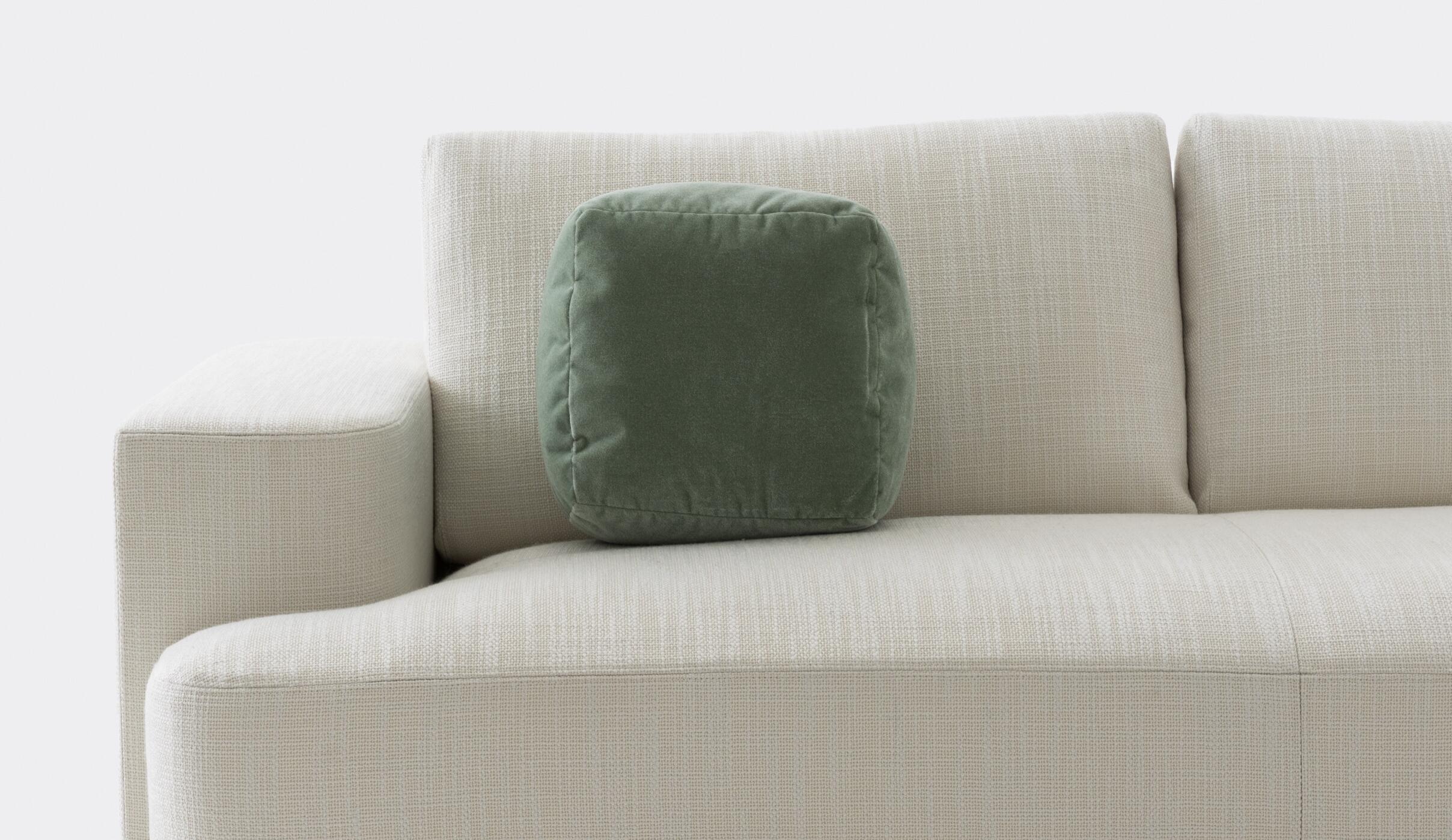 Cube Pillow, 10 in, Cloud Nine: Mint