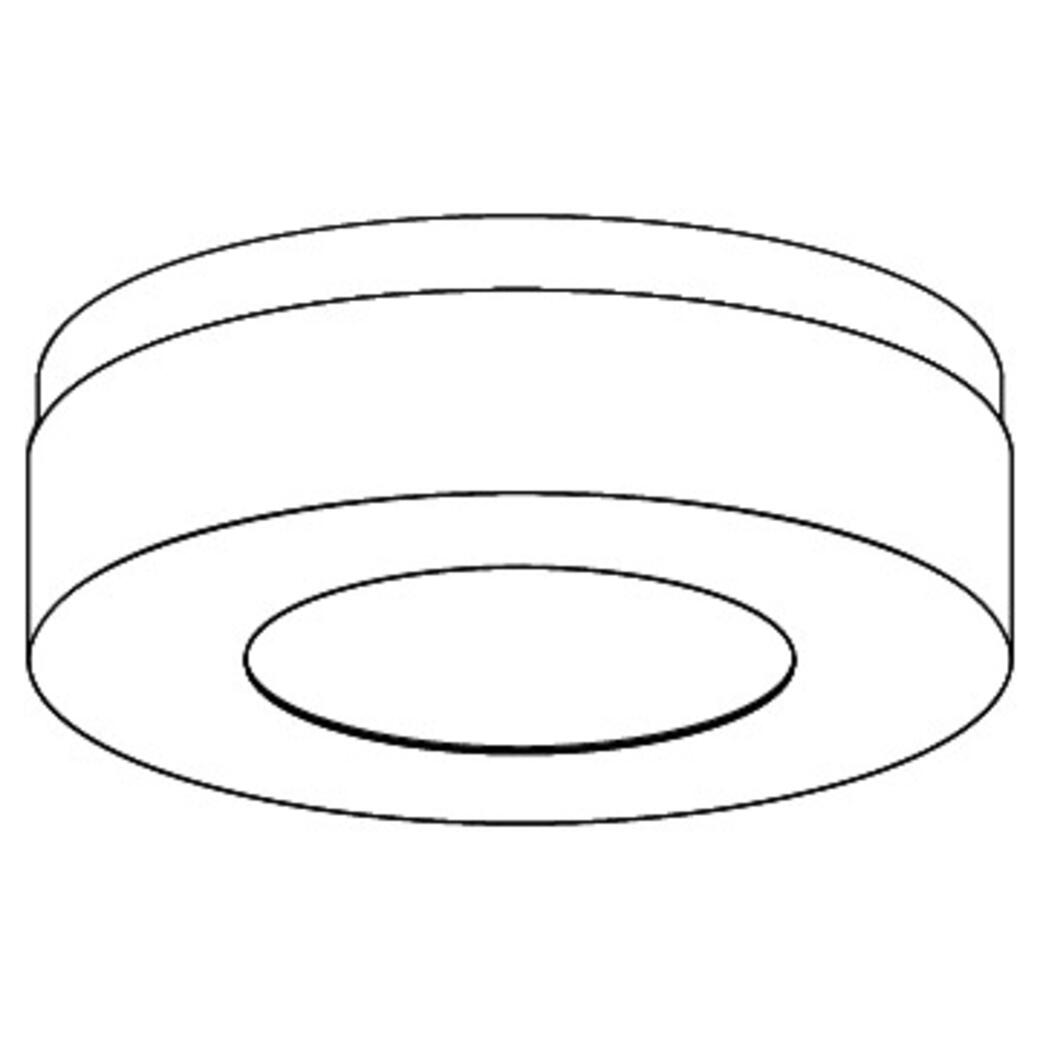 Rolle Ceiling Mount, 18.25 inch diameter | 6 inches high
