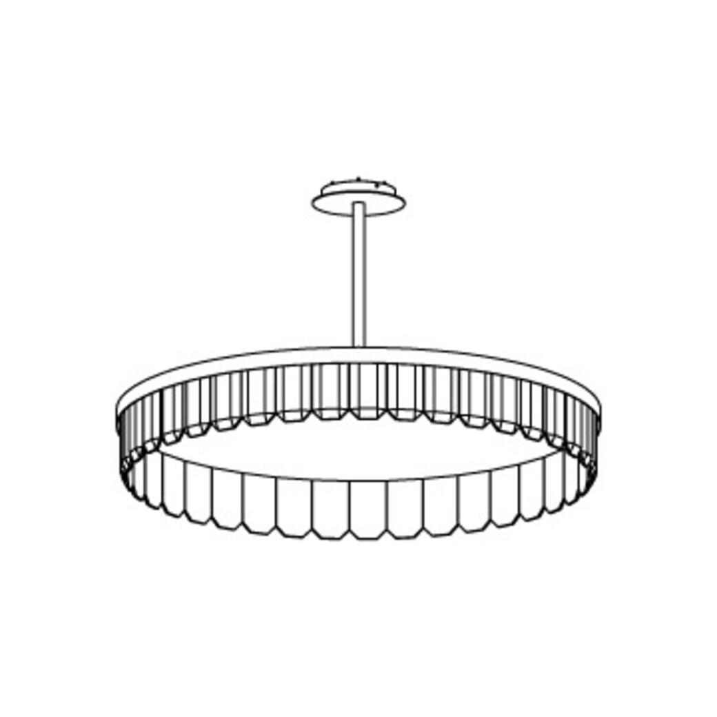 Versailles Chandelier, 41.3 inch diameter: Style 100