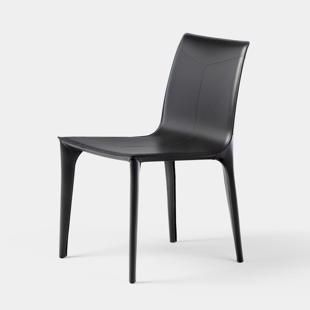 Adriatic Dining Side Chair Dark Grey 02-200