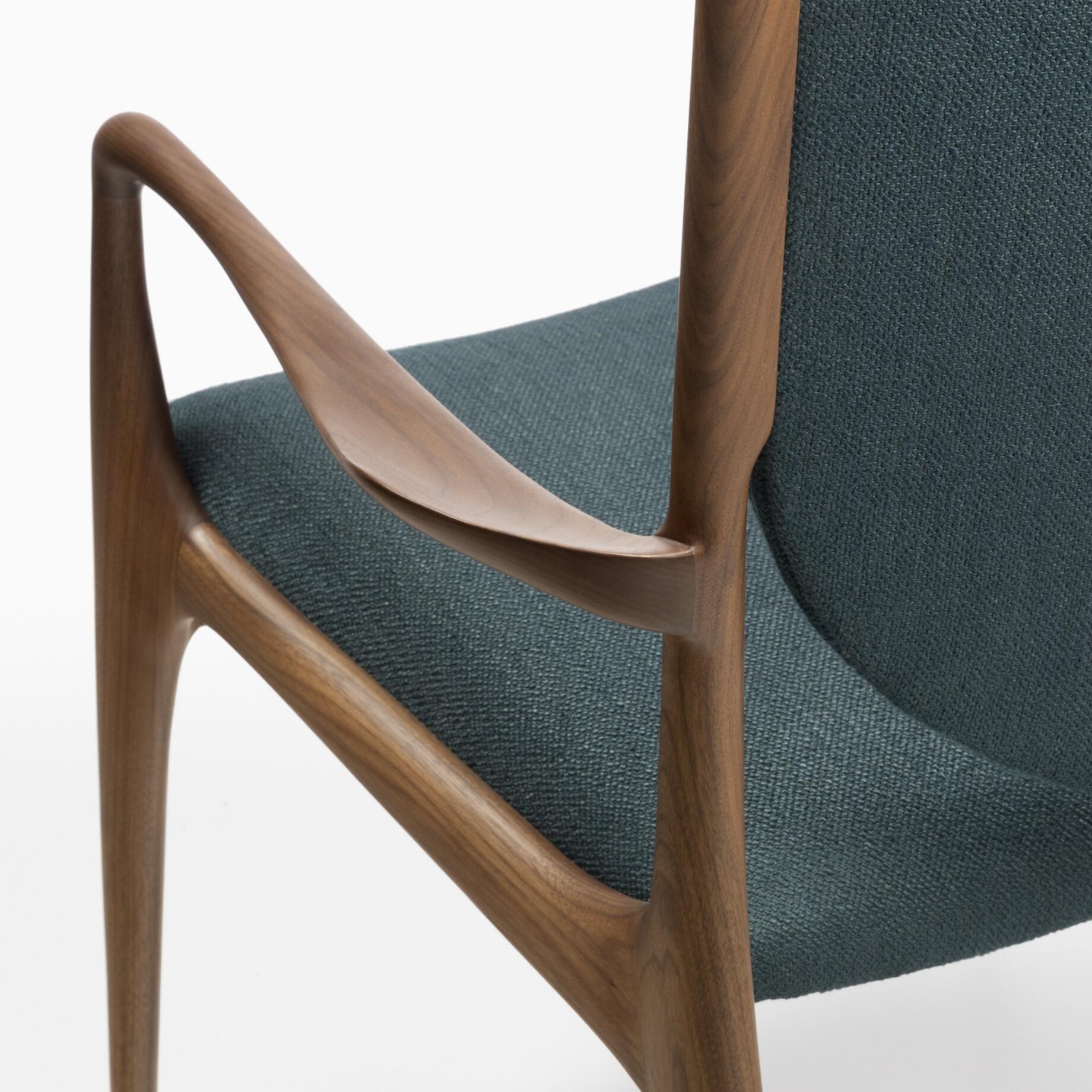 Shield Back Dining Arm Chair