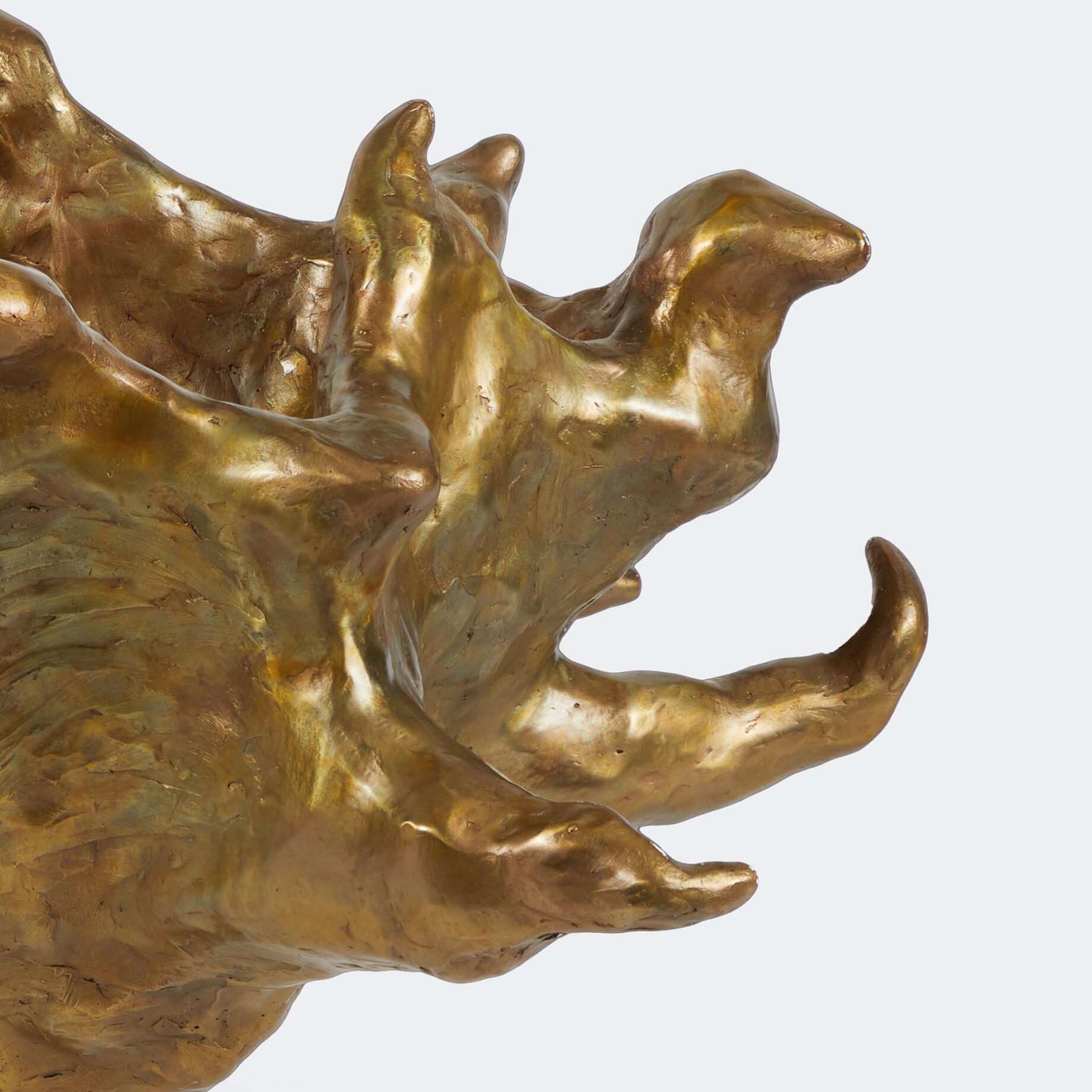 Dionne Vase, Golden Bronze