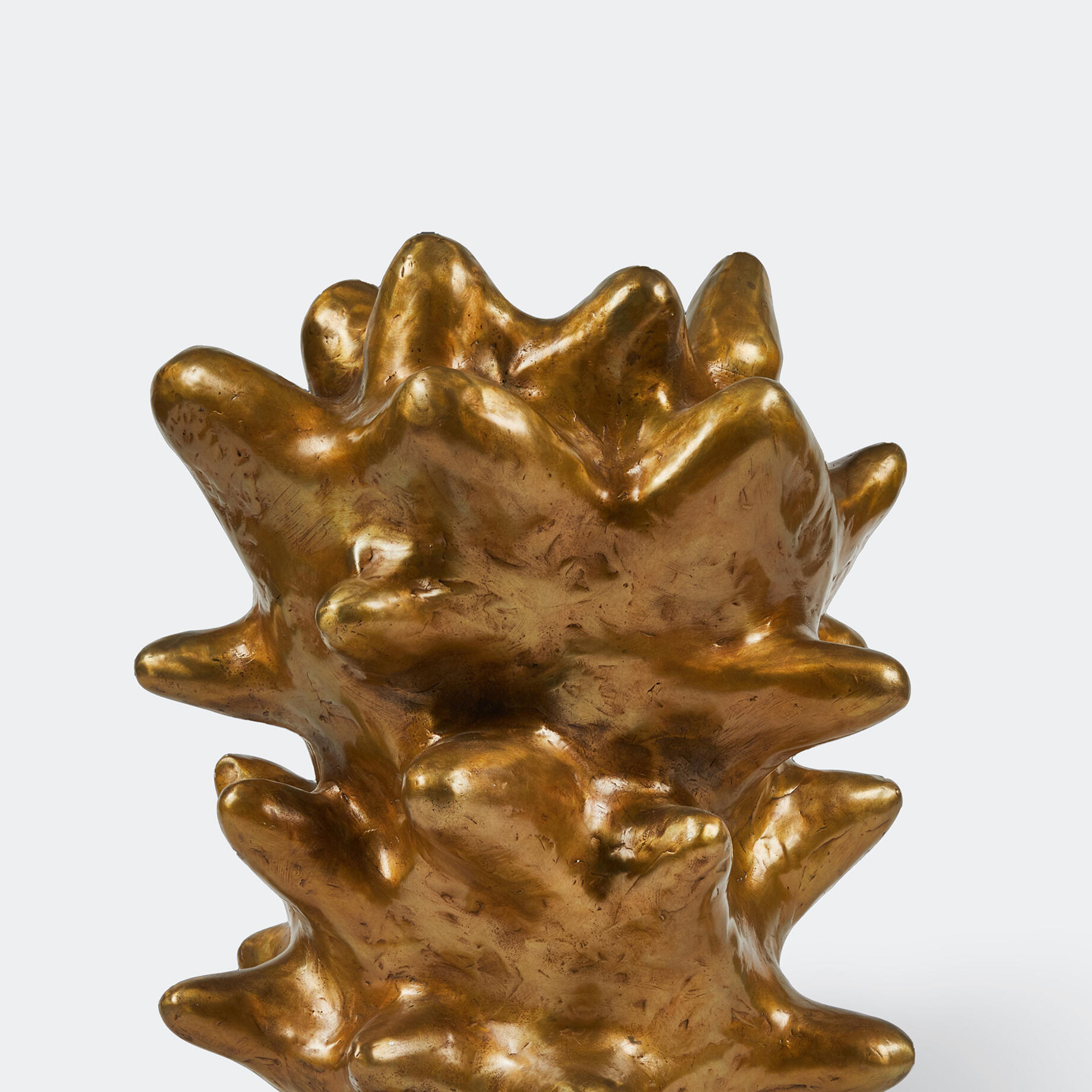 Luna Vase, Golden Bronze