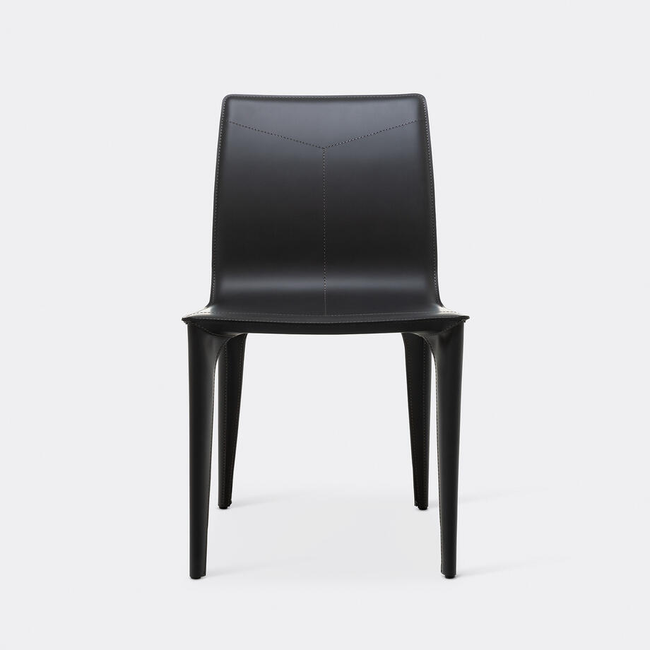 Adriatic Dining Side Chair, Dark Grey