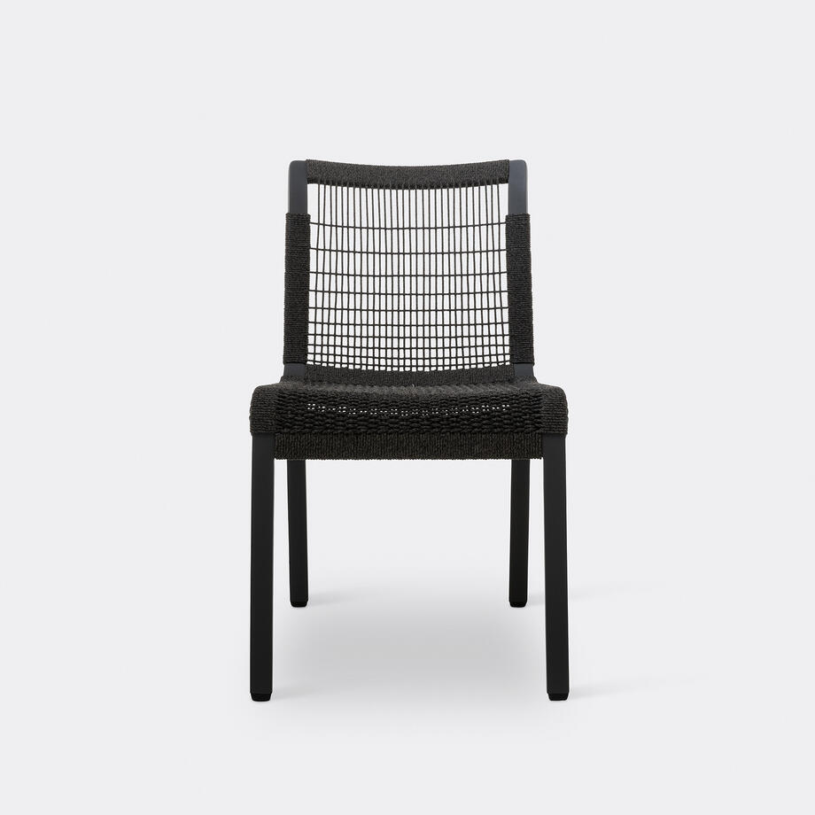 Caracal Dining Side Chair, Raven