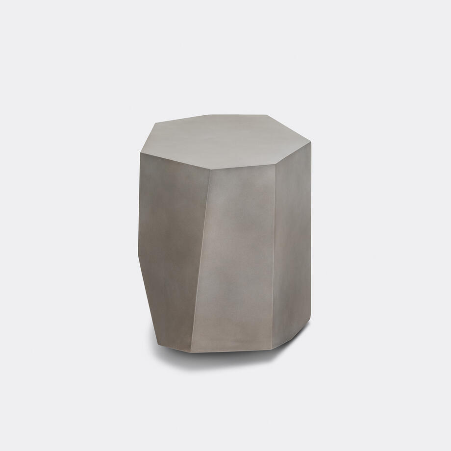Cachalot Side Table, Sand Grey
