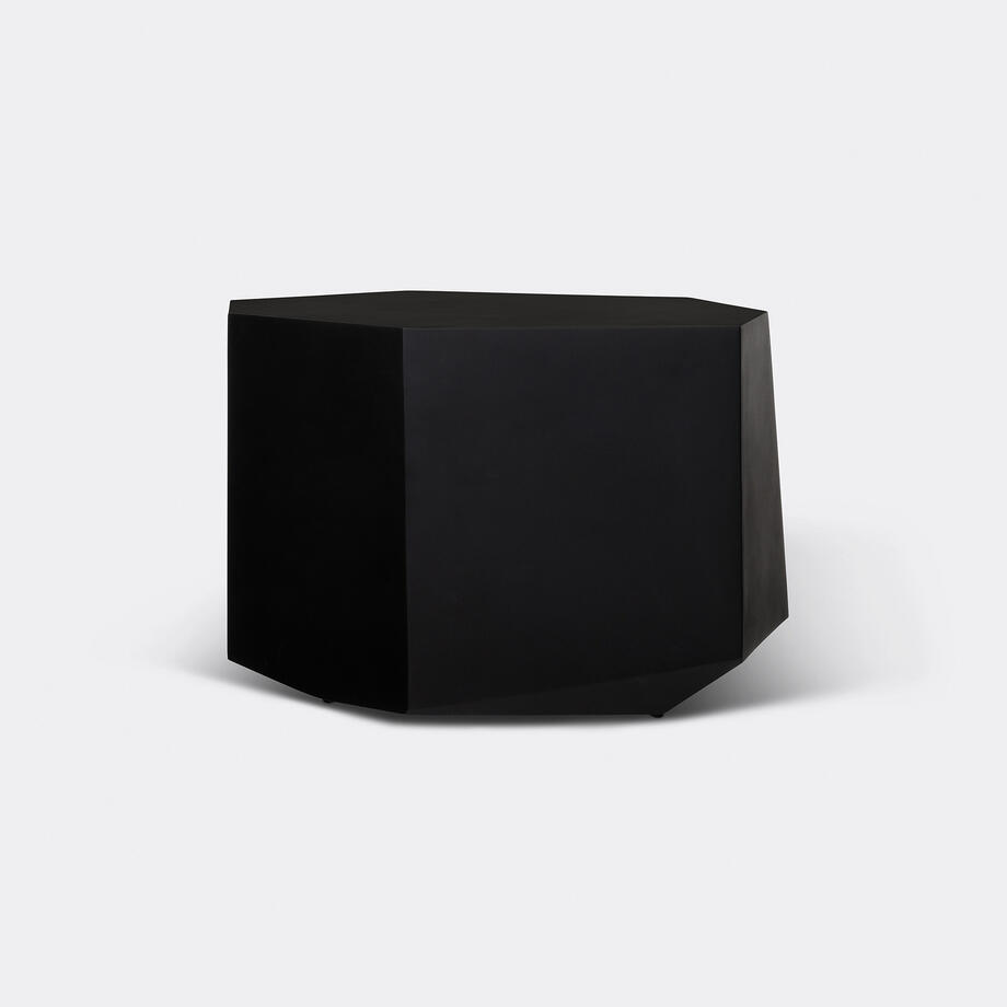 Cachalot Side Table, Abyss Black