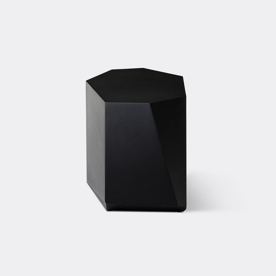 Cachalot Side Table, Abyss Black