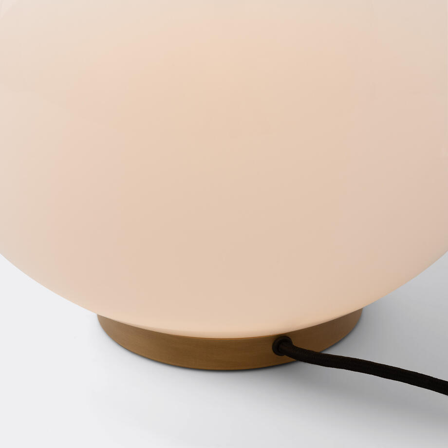 Misty Table Lamp, Burnished Natural Brass