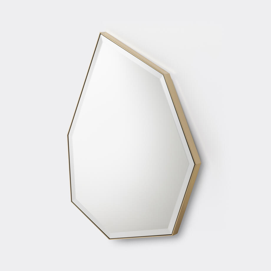 Thetis Mirror, Polished Brass (No. 54)