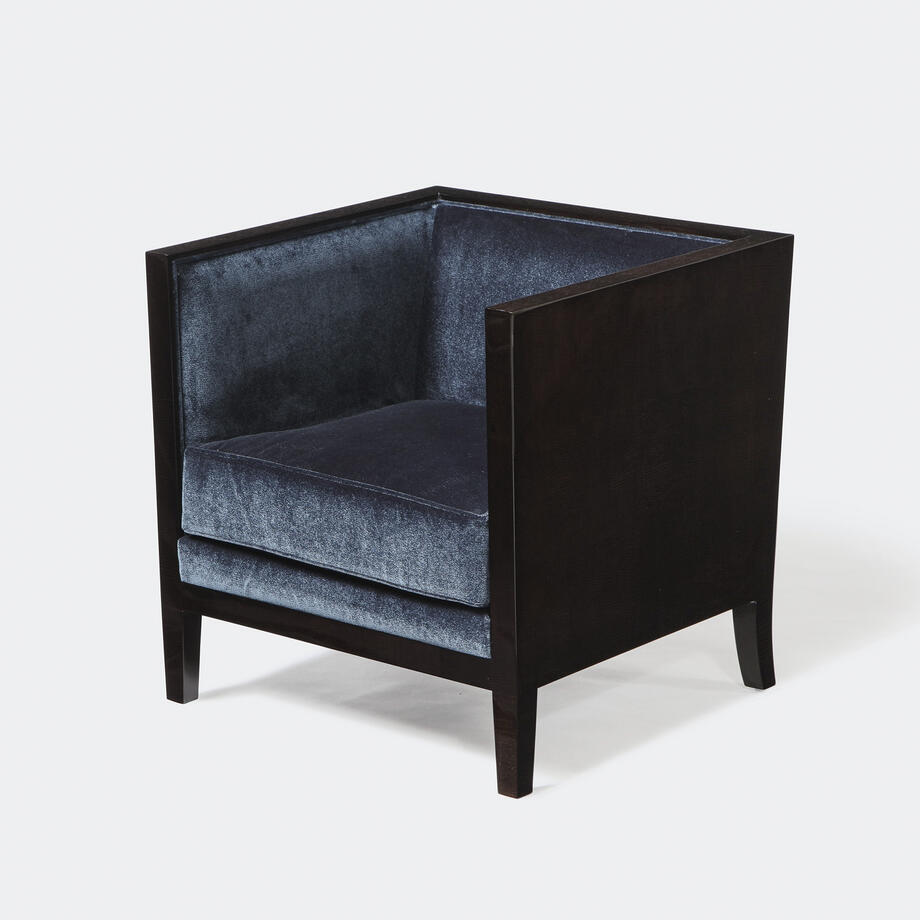 Fauteuil Cube, Sycamore Brown, Cloud Nine: Marina