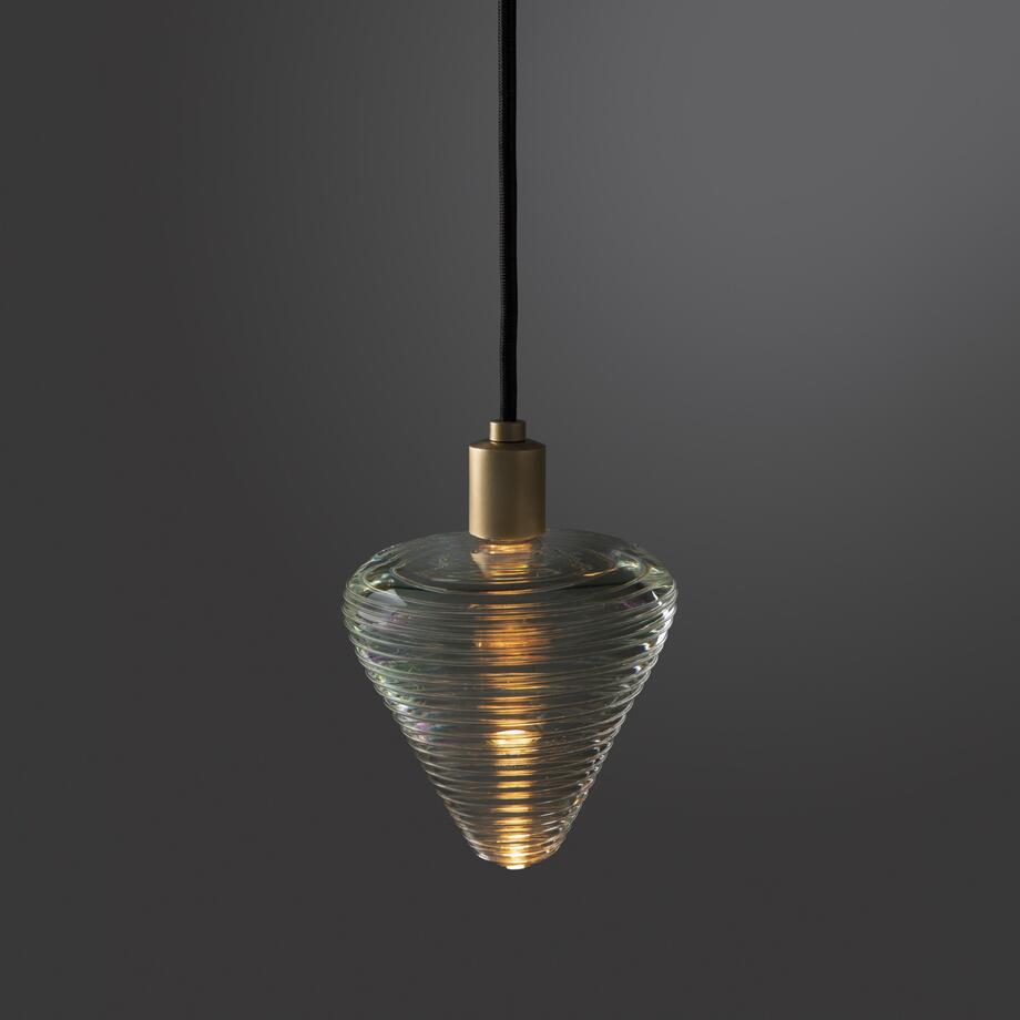 Pendulum Pendant, Medium Amber Bronze
