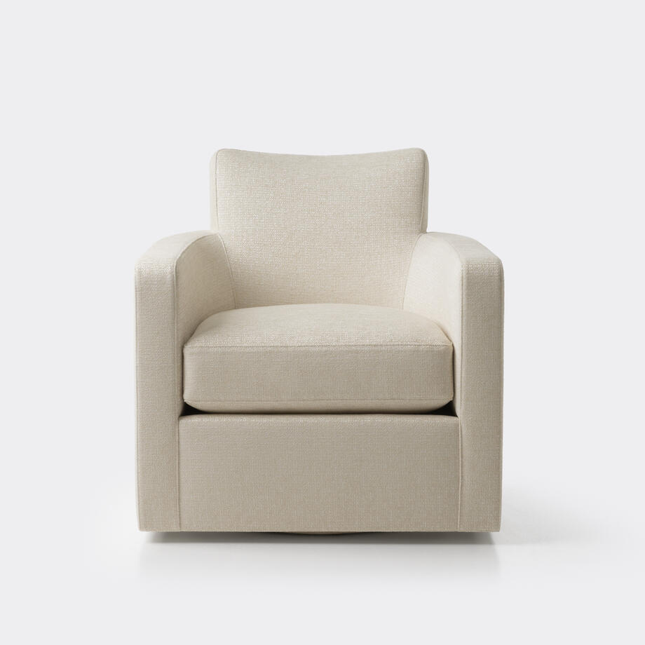 Grace Lounge Chair, Clarity: Limestone