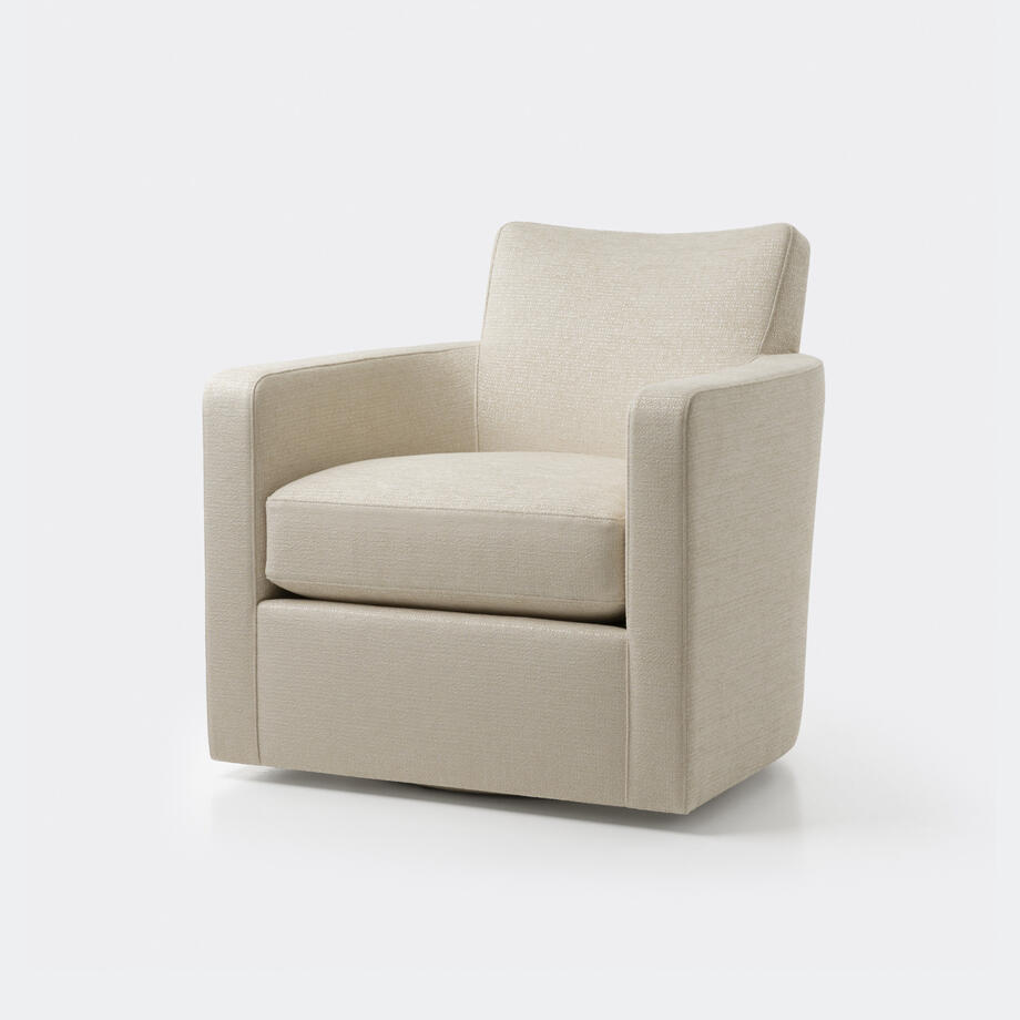 Grace Lounge Chair, Clarity: Limestone