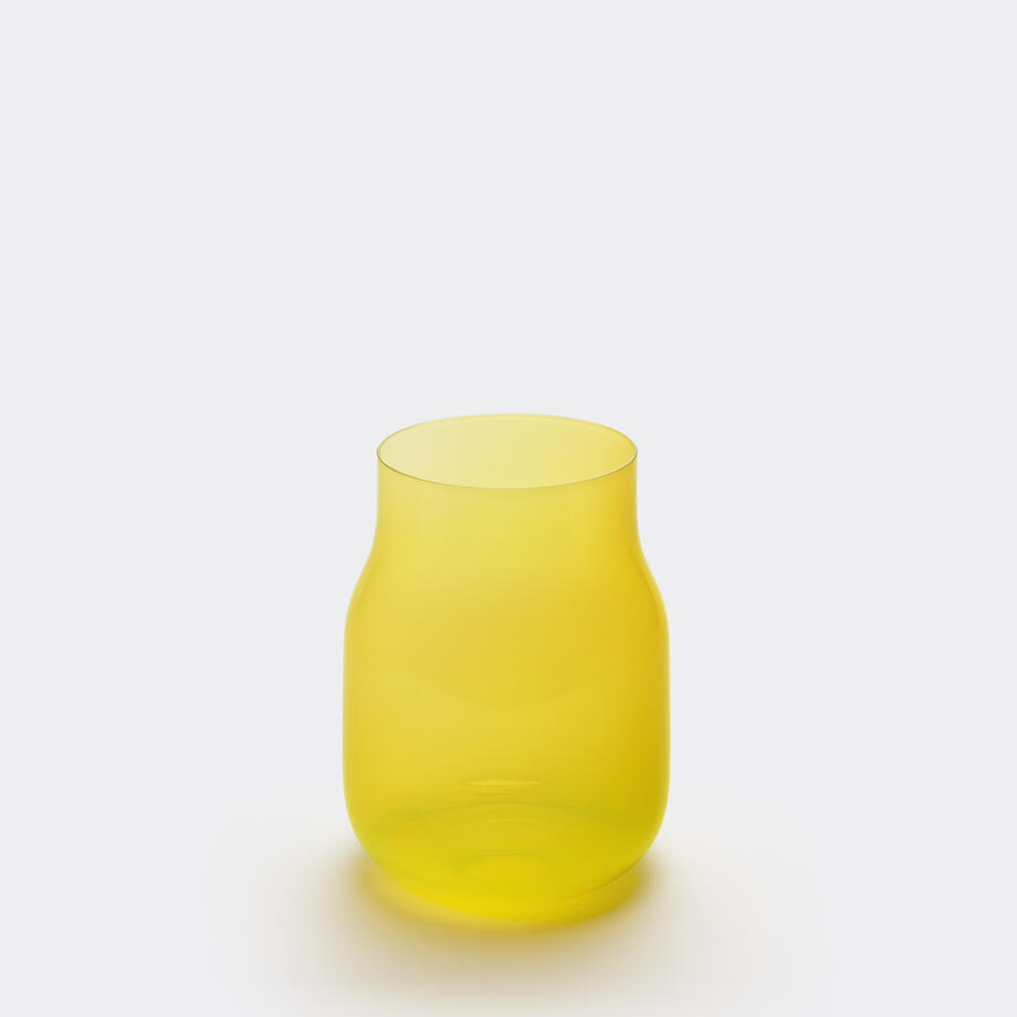 Bandaska Vase, Big, Neon Yellow