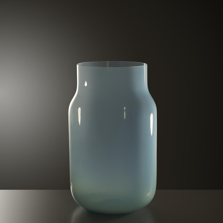 Bandaska Vase, XXL, Cobalt Blue