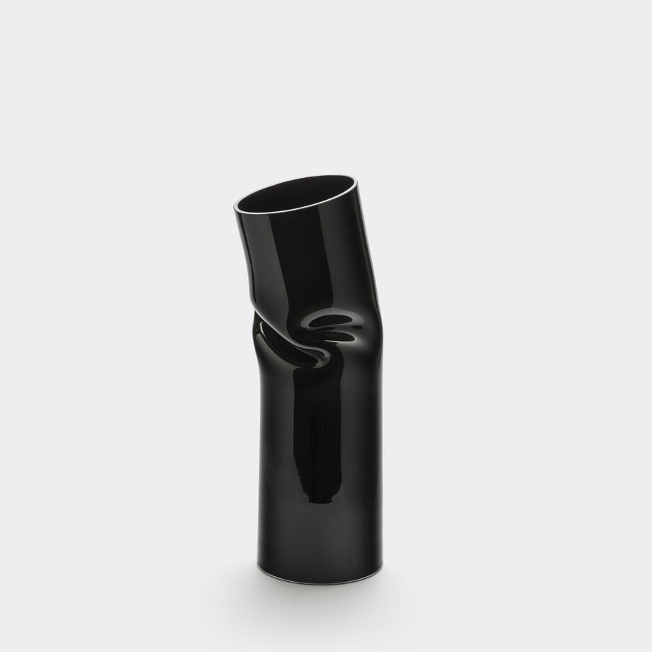 Roura Vase, Medium, Black