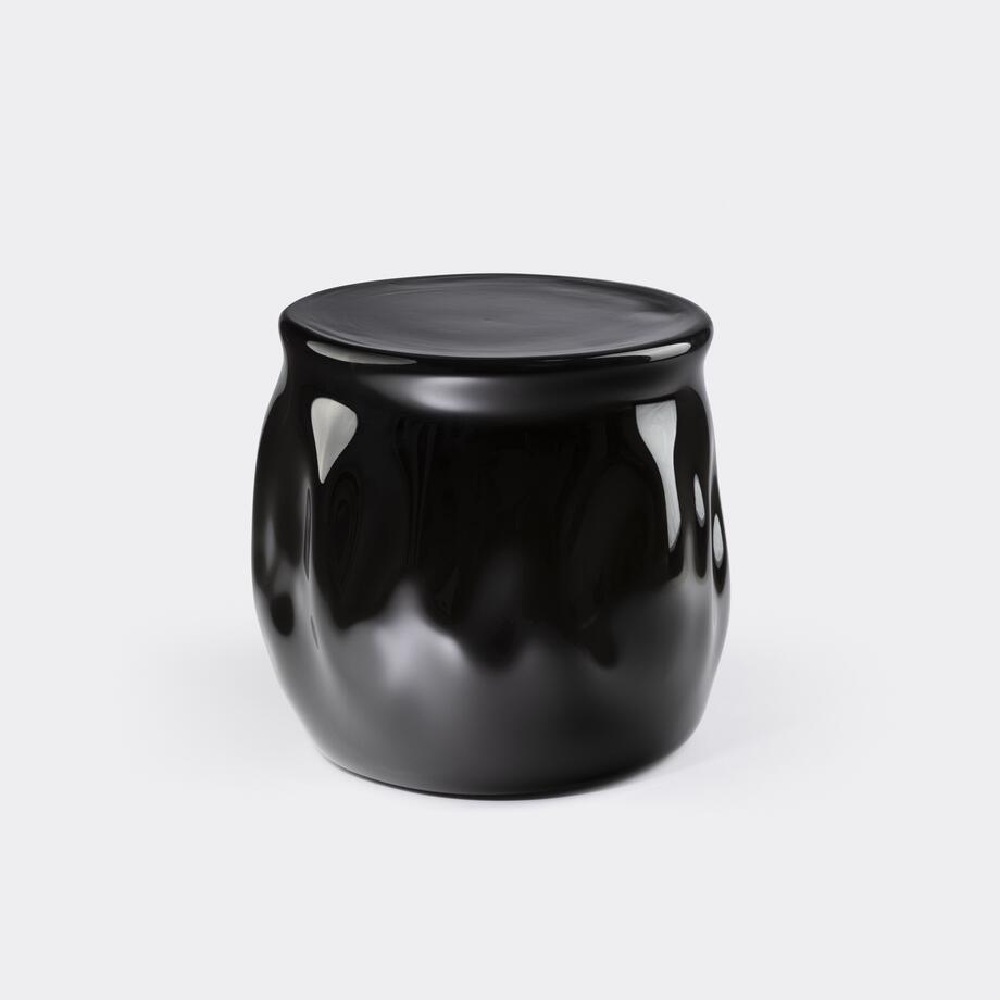Space Nugget Side Table, Noire