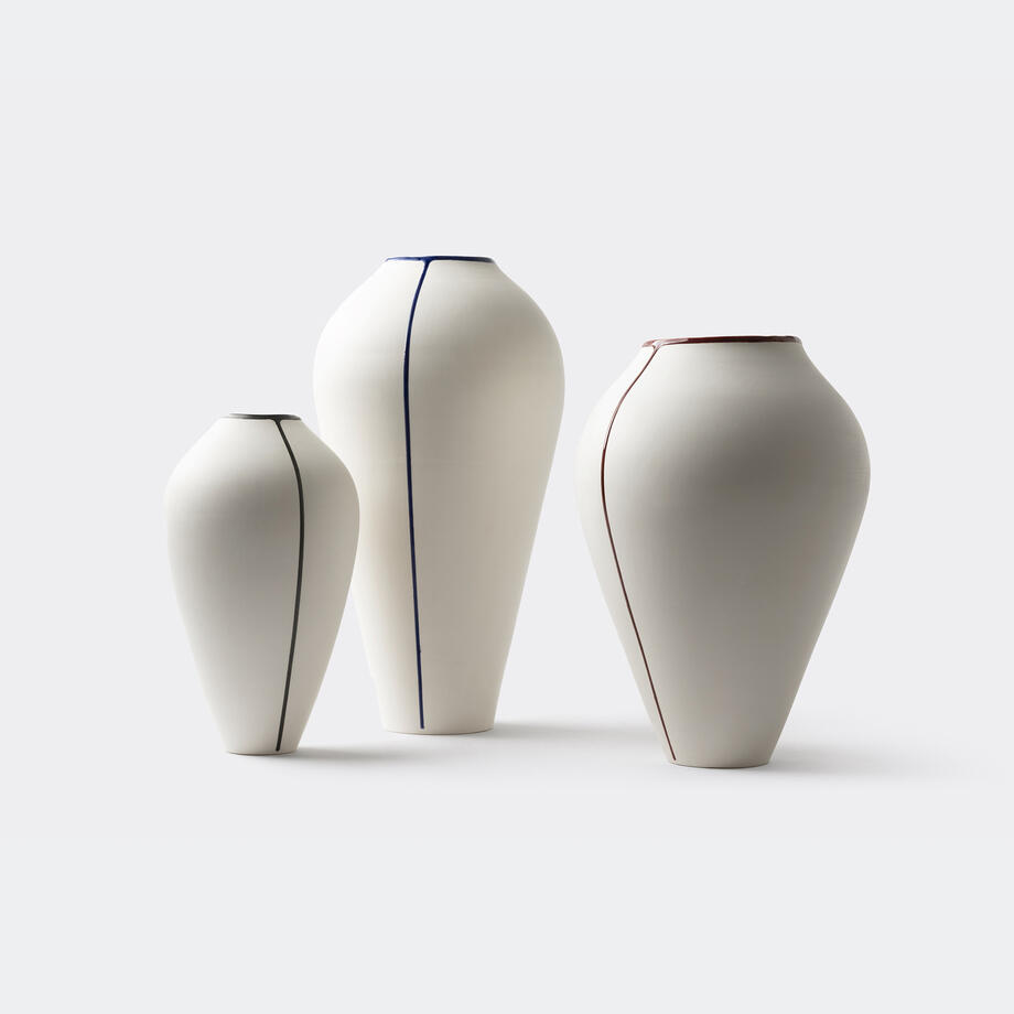 Stripe Vases