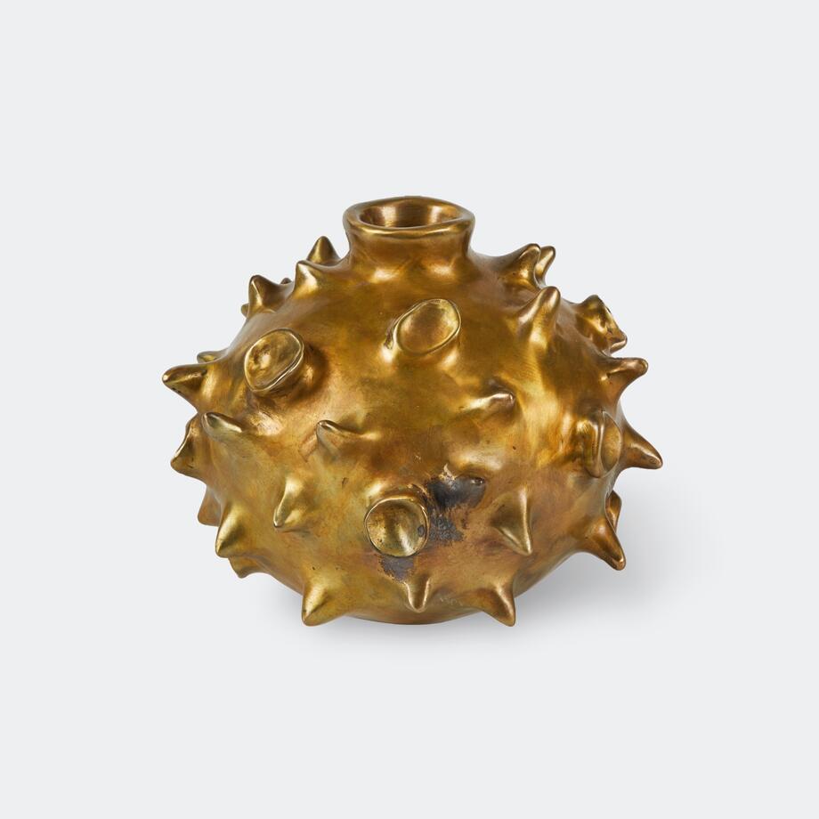 Padma Vase, Golden Bronze
