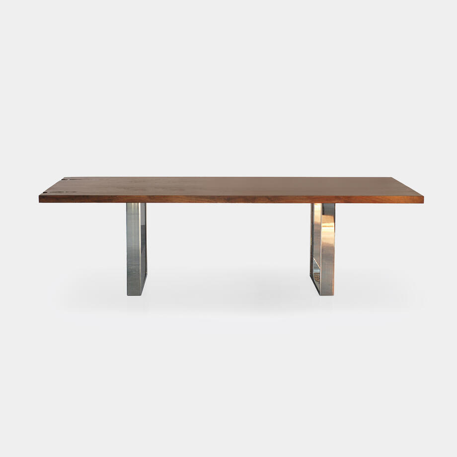 Square Base Dining Table